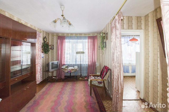 2-к квартира, 44.5 м², 2/5 эт.