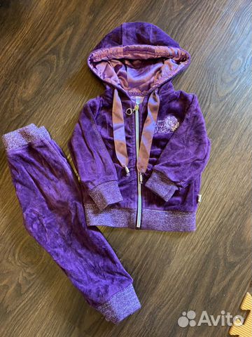 Велюровый спортивный костюм размер 18 мес Велюровый спортивный костюм размер 18 мес