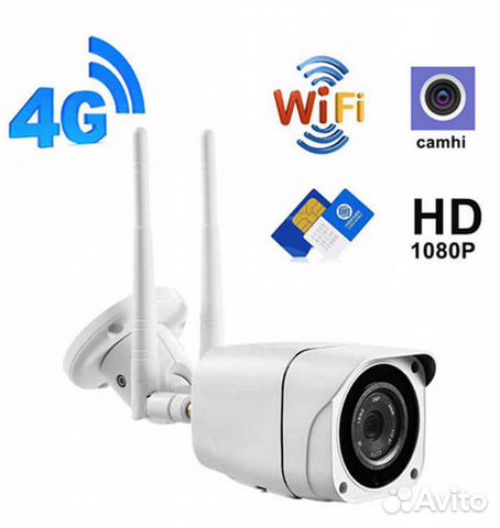Уличная 4G Full HD IP камера Уличная 4G Full HD IP камера