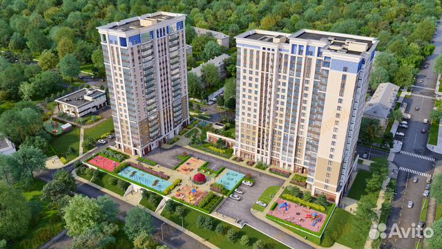 2-к квартира, 66.3 м², 6/19 эт.