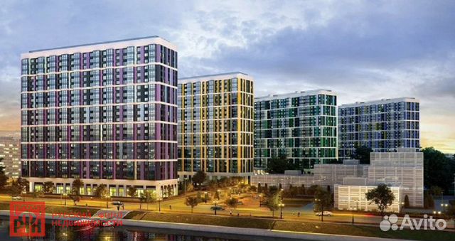 1-к квартира, 44 м², 12/22 эт. 1-к квартира, 44 м², 12/22 эт.