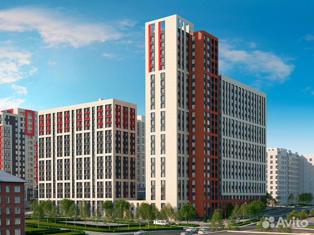 4-к квартира, 90.3 м², 6/24 эт. 4-к квартира, 90.3 м², 6/24 эт.