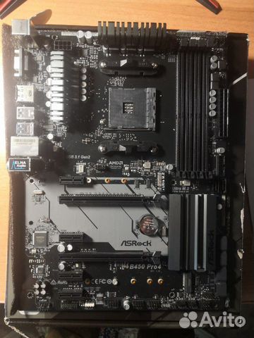 Материнская плата AM4 ASRock B450 Pro 4 Материнская плата AM4 ASRock B450 Pro 4