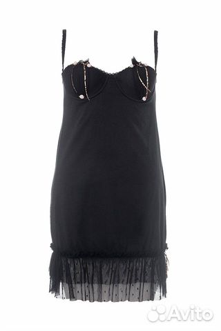 Черный топ комбинация Just Cavalli Черный топ комбинация Just Cavalli