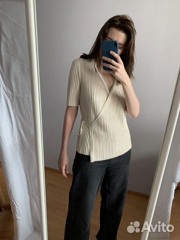 Кофта H&M трикотажная на запах Кофта H&M трикотажная на запах