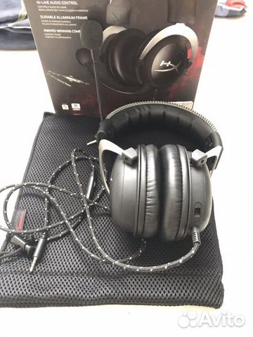 Наушники Hyperx cloud silver