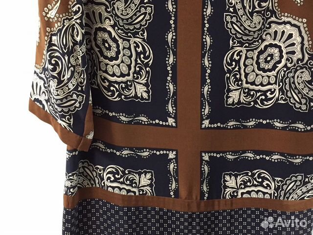 Платье massimo dutti шёлк