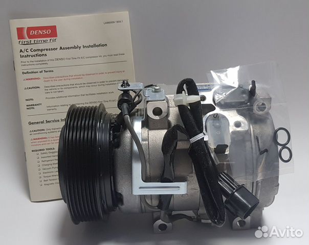 Компрессор кондиционера Mitsubishi Pajero 3