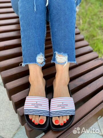 Шлепанцы Louis Vuitton Луи Виттон