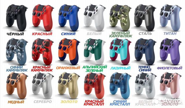Геймпад ps4 dualshock 4 для PS4 Серый-камуфляж и д