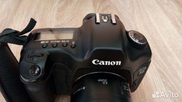 Canon 5D - первый пятак. Полнокадровый