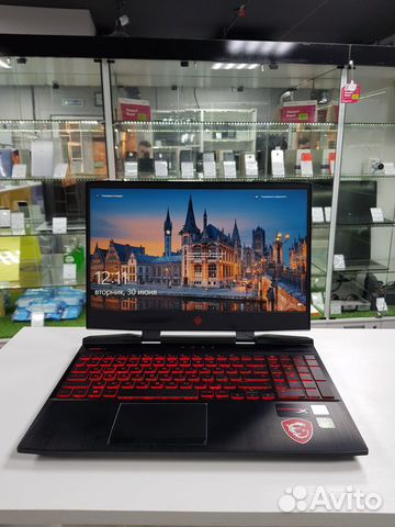 Ноутбук HP omen 15-dc0004ur б/у