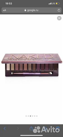 Палетка теней Urban Decay Naked Cherry Палетка теней Urban Decay Naked Cherry