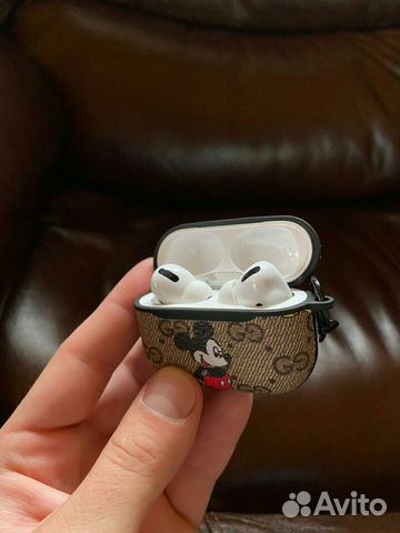 Чехол, кейс для Apple AirPods Gucci Disney