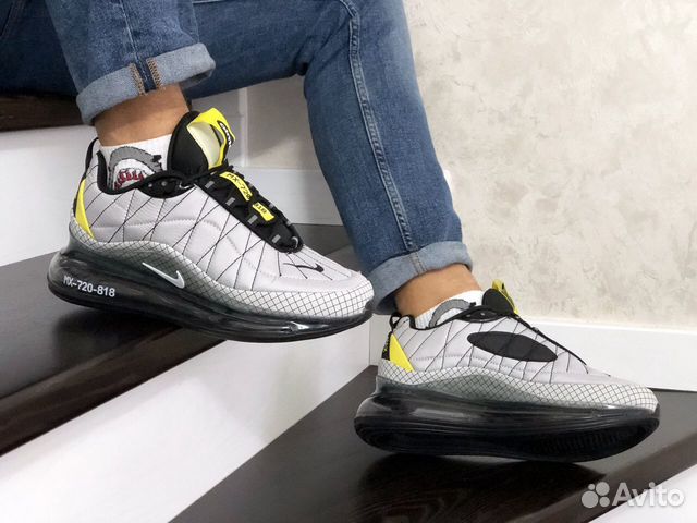 Новые кроссовки Nike Air Max 720 818 Grey