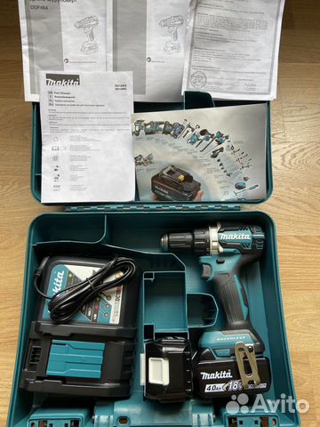 Шуруповёрт Makita DDF 484RME новый