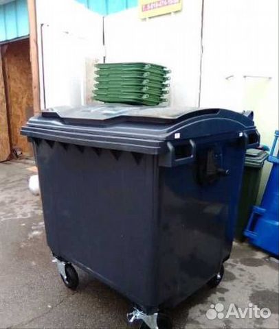 Контейнер/бак для мусора 1100 бу (евроконтейнер)
