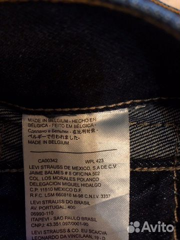 Джинсы Levi’s новые мужские Джинсы Levi’s новые мужские