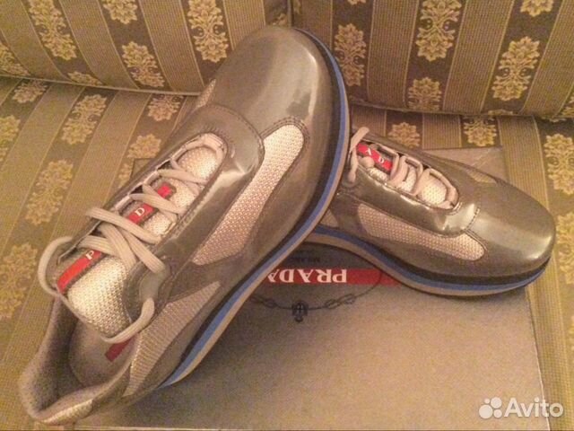 Prada новые мужские кроссовки, оригинал Prada новые мужские кроссовки, оригинал