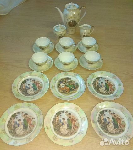 Чайный сервиз Мадонна, Kahla (GDR)