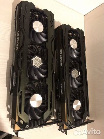 Видеокарта inno3D GeForce GTX 1070 Ti iChill X3