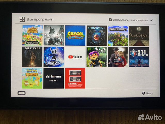 Nintendo Switch 96Gb + 13 игр + чехол Nintendo Switch 96Gb + 13 игр + чехол
