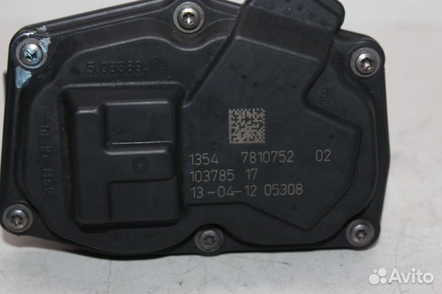 Заслонка дроссельная BMW (бмв) 5 F10/F11/GT F07 Заслонка дроссельная BMW (бмв) 5 F10/F11/GT F07