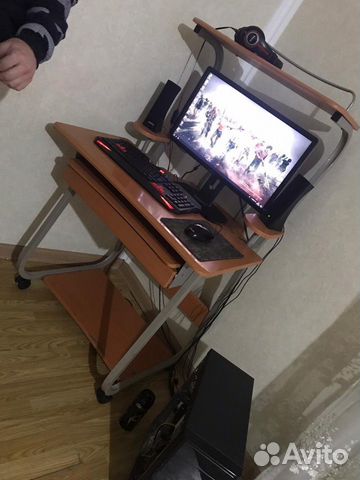 Игровой компьютер с полным комплектом