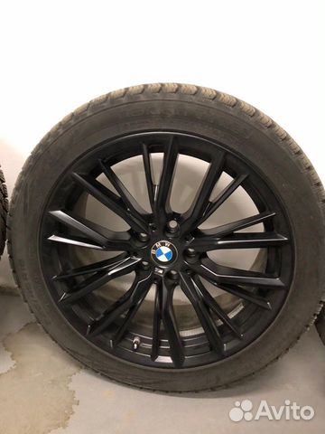 Зимние колеса в сборе r18 796m 796 bmw g20 black