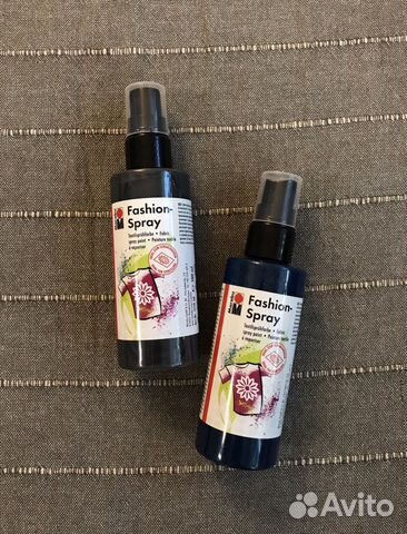 Краска-спрей для ткани