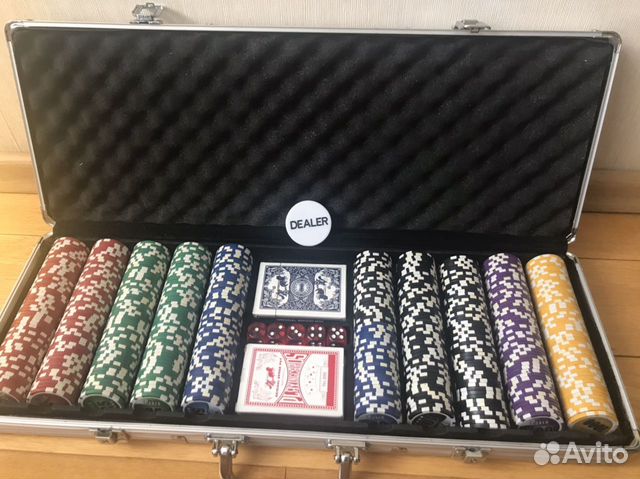 Набор для покера nuts на 500 фишек Набор для покера nuts на 500 фишек