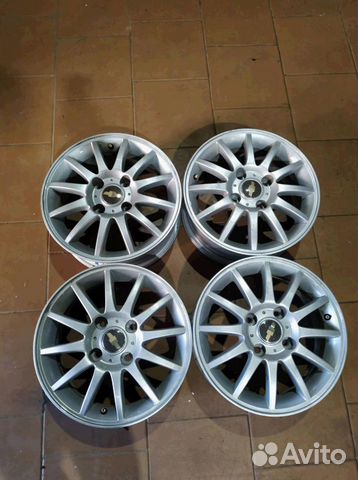 Диски бу литые R15 LU на Chevrolet