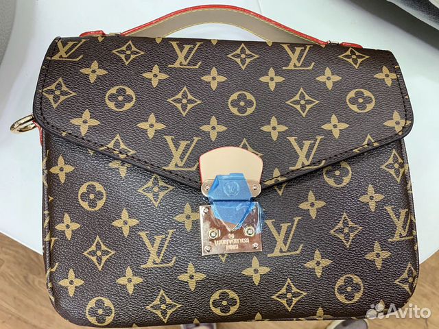 Сумка кожаная Louis Vuitton LV