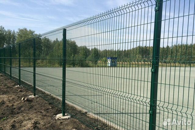 3Д-забор, забор из стальных прутьев 3Д-забор, забор из стальных прутьев