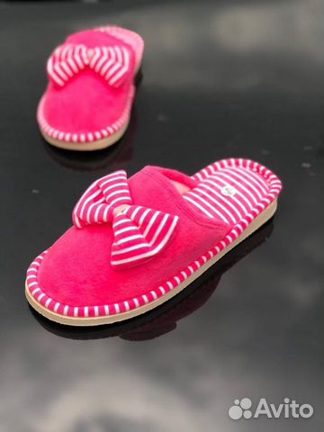 Домашние тапочки с бантиком оптом Домашние тапочки с бантиком оптом