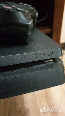 Пс4 слим 500гб+5игр+2 джойстика