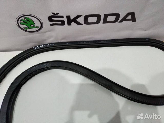 Уплотнитель дверного проема Skoda Rapid