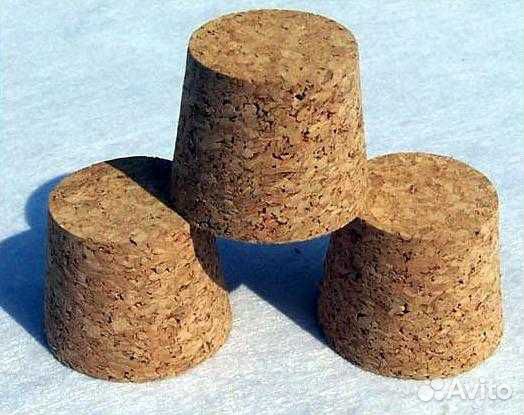Натуральная пробка для термоса