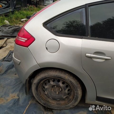 Заднее крыло правое ситроен с4 серое