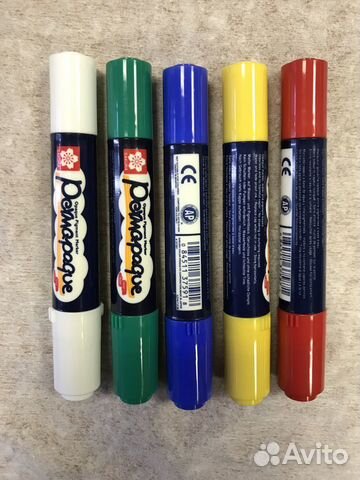 Маркеры цветные для неоновой доски