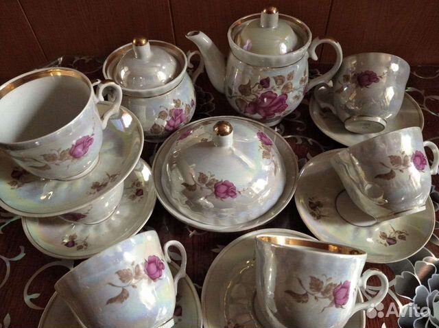 Сервиз чайный советский, кофейный гдр