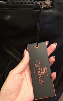 Кожаная куртка, новая. 56 размер