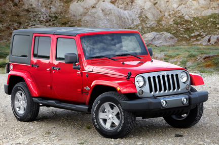 Пороги подножки Jeep Wrangler