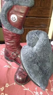 Сапоги состояние новых 34р