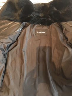 Пальто кожаное зимнее