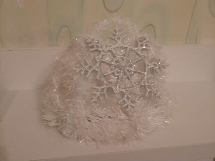 Ободок корона на ребёнка на новый год