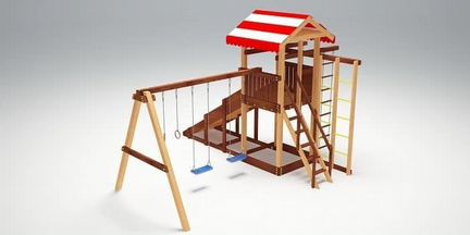 Детская площадка из дерева Савушка 