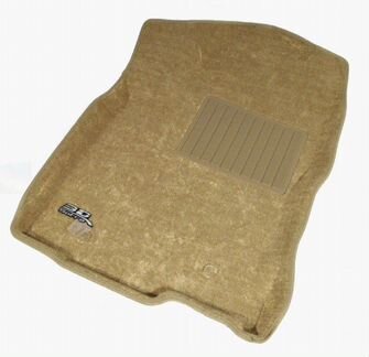 Текстильные 3D коврики Liner 3D LUX Sotra бежевые