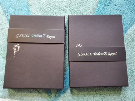 Два комплекта модулей памяти G.skill Trident Z Roy