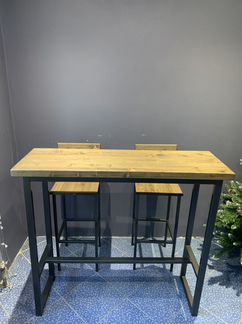 Барная стойка и 2 барных стула Loft